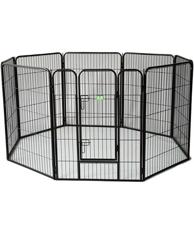 方管鋼絲圍欄 YD066（8片）黑