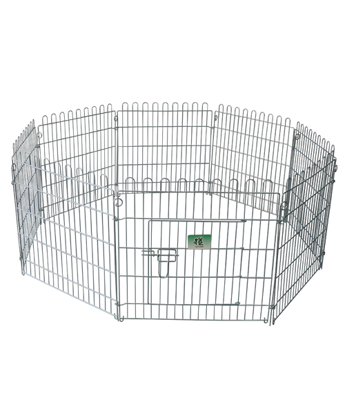 寵物鋼絲圍欄 YD009(8片)鍍鋅 寵物鋼絲圍欄 YD009(8片)鍍鋅