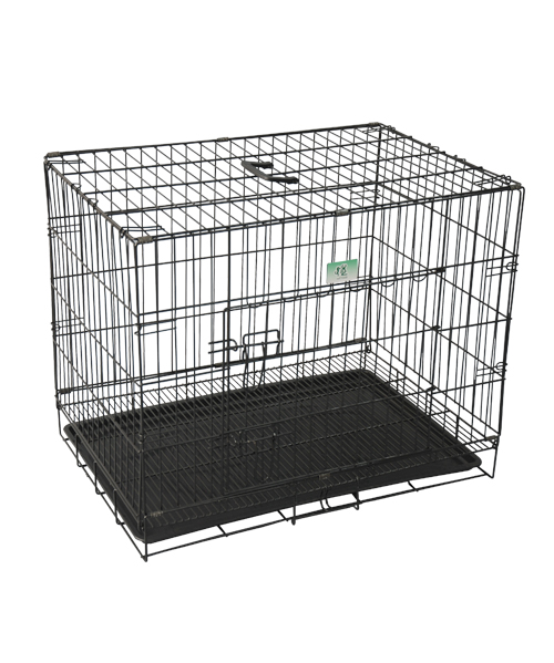 鋼絲狗籠子 YD050黑塑(pp底盤,含底網(wǎng)) 鋼絲狗籠子 YD050黑塑(pp底盤,含底網(wǎng))