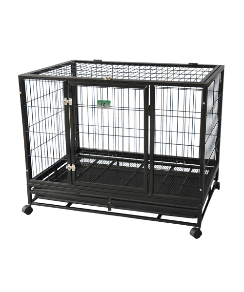 方管鋼絲狗籠子噴黑塑 YD057B PP底盤 方管鋼絲狗籠子噴黑塑 YD057B PP底盤